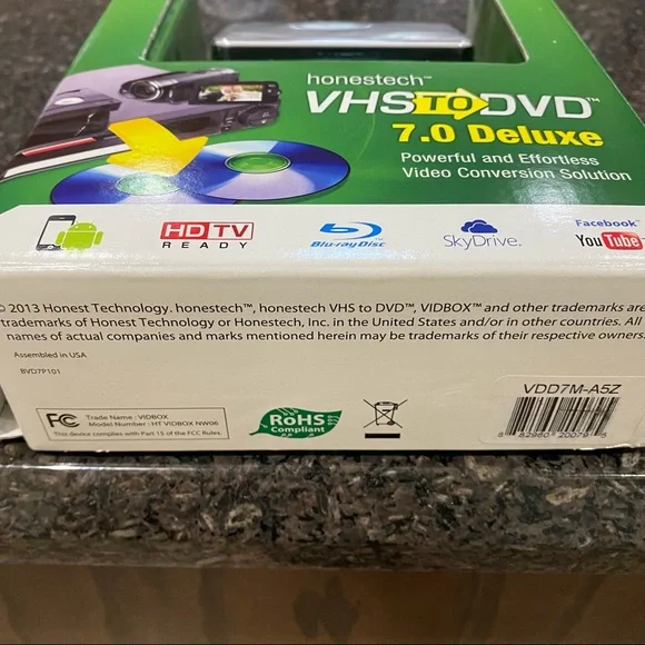 New Honestech VHS to DVD 7.0 Deluxe Video Conv